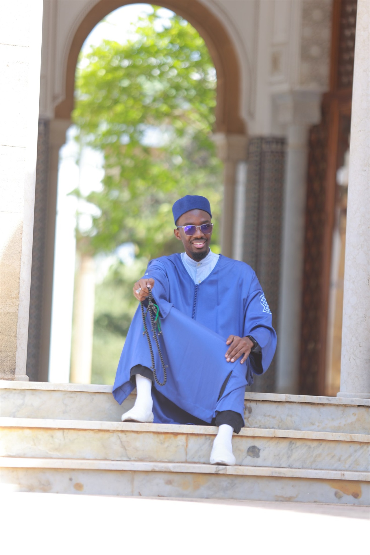 Blue Qaftan 1