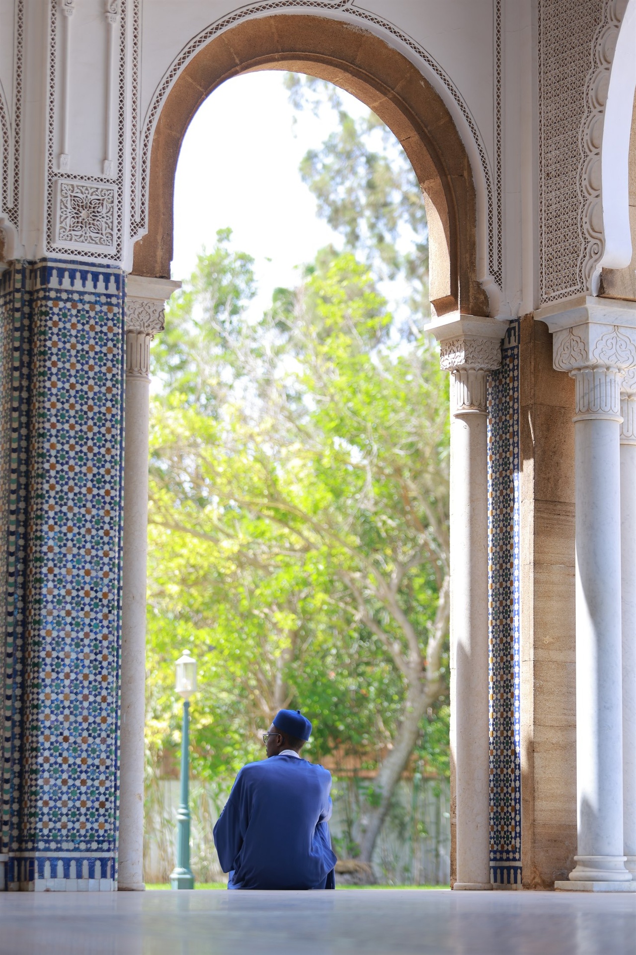 Blue Qaftan 2