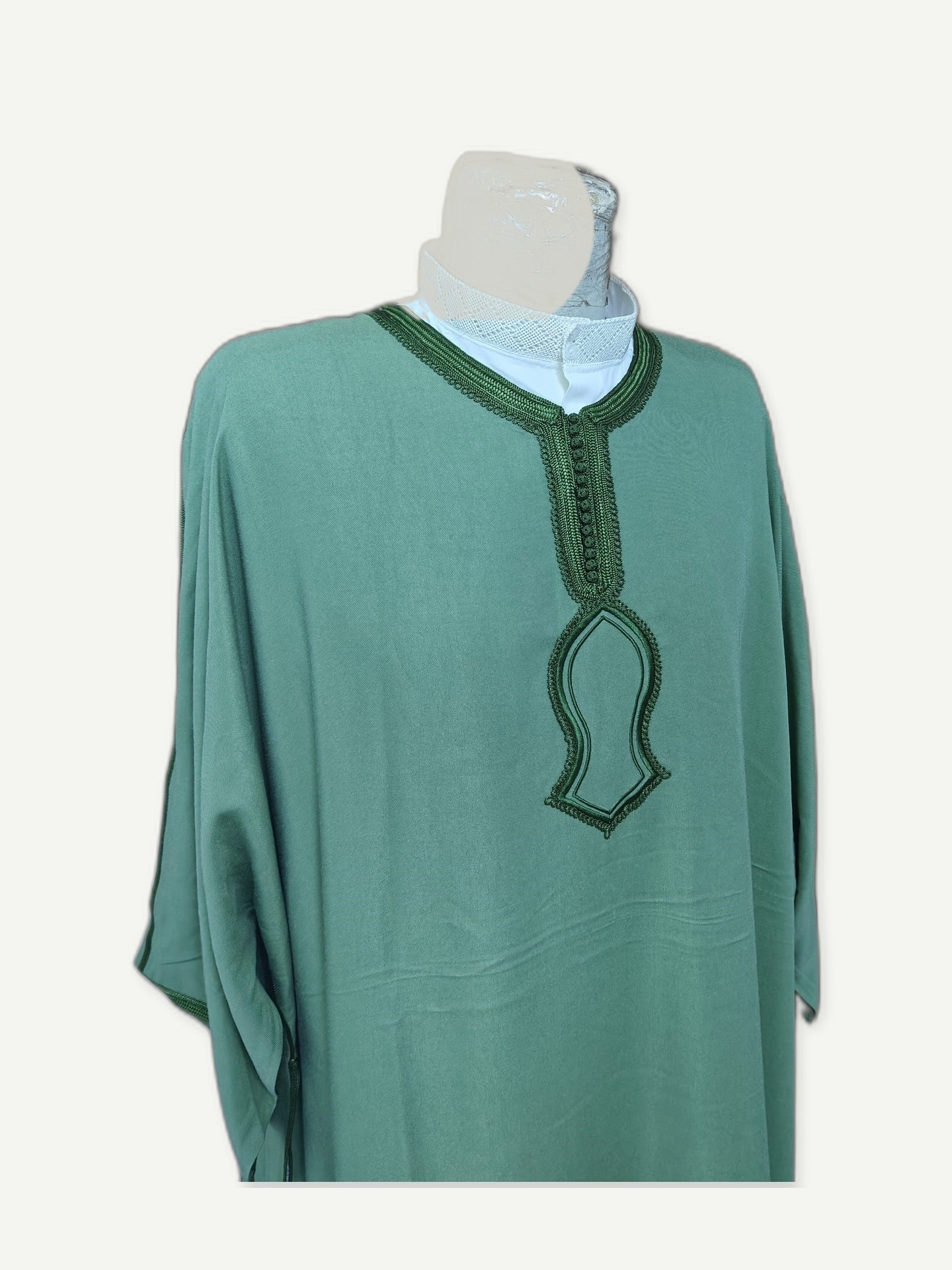 Emerald Neckline Djellaba