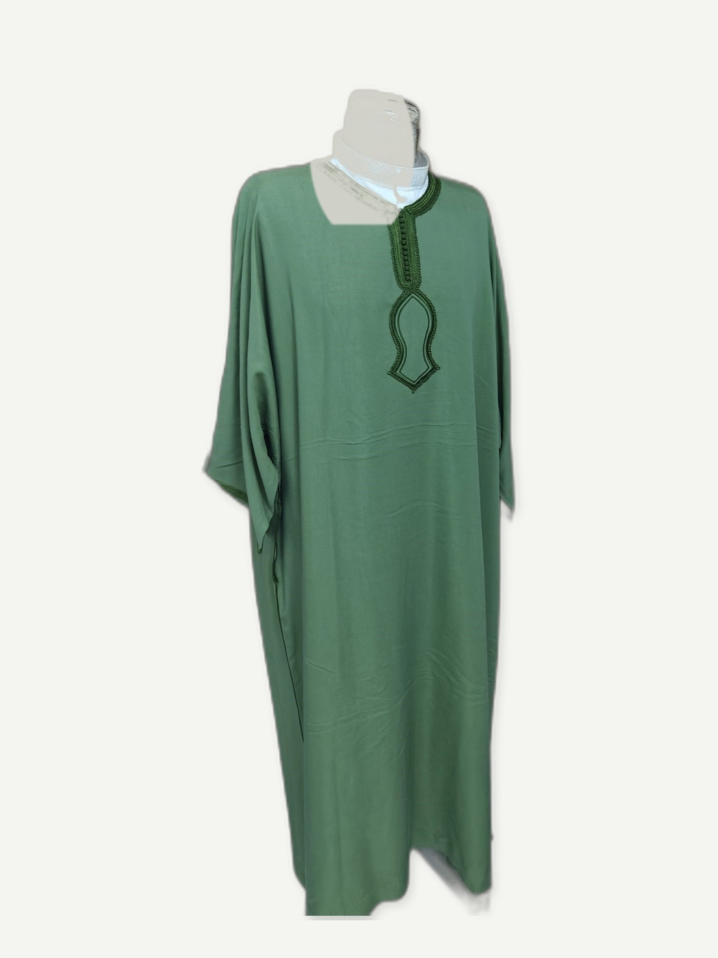 Emerald Neckline Djellaba